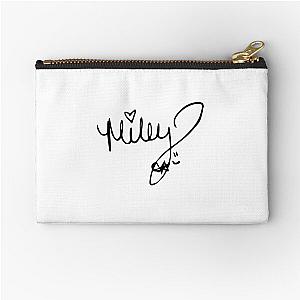 Miley Cyrus autograph Zipper Pouch