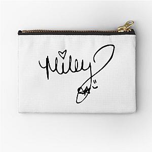 Miley Cyrus SIGNATURE| Perfect Gift|miley cyrus gift Zipper Pouch