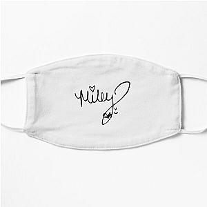 Miley Cyrus autograph| Perfect Gift|miley cyrus gift Flat Mask