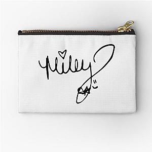 Miley Cyrus autograph| Perfect Gift|miley cyrus gift Zipper Pouch