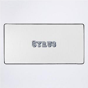 Cyrus| Perfect Gift|miley cyrus gift Desk Mat