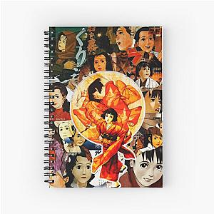 Millennium Actress Collage Moon Spiral Notebook