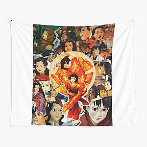 Millennium Actress Collage Moon Tapestry