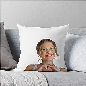Millie Brown Throw Pillow
