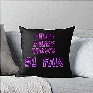 Millie Bobby Brown Throw Pillow