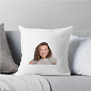 Millie Bobby Brown Throw Pillow