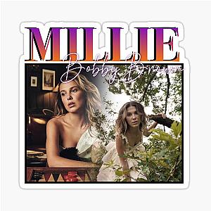Millie Bobby Brown Retro T-Shirt Vintage Stranger Things Sticker
