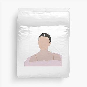 Millie Brown Silhouette Duvet Cover