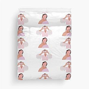 Florence Millie Brown Duvet Cover