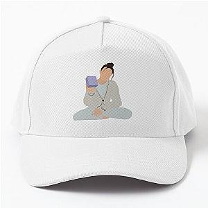 Millie Brown Christmas holding Florence Baseball Cap