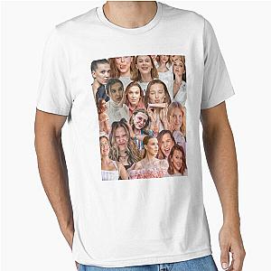 Millie Bobby Brown Collage by Stasii Graphic Essential T-Shirt