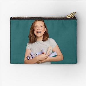Millie Brown Zipper Pouch