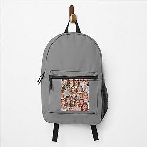 Millie Bobby Brown Collage by Stasii Backpack