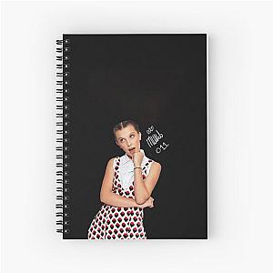 Millie Bobby Brown Spiral Notebook