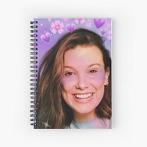 Millie Bobby Brown Spiral Notebook