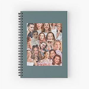 Millie Bobby Brown by Stasii Graphic Spiral Notebook