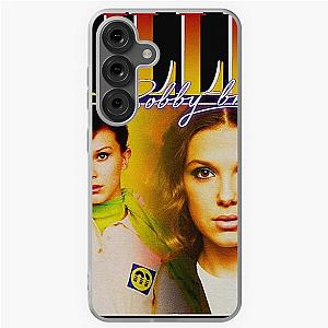 Millie Bobby Brown 90s Vintage Black Samsung Galaxy Case