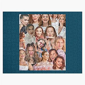 Millie Bobby Brown Collaboration by Stasii Graphic Jigsaw Puzzle