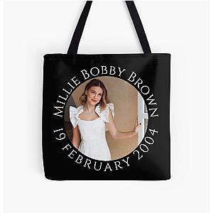 Millie Bobby Brown - 19 February 2004 All OverPrint Tote Bag