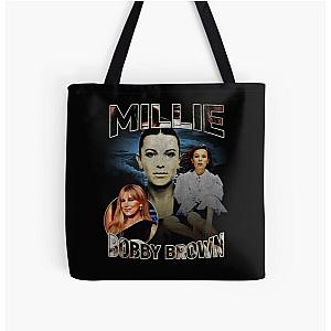 Millie Brown All Over Print Tote Bag