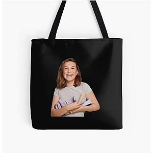 Millie Bobbie Brown Sticker All Over Print Tote Bag