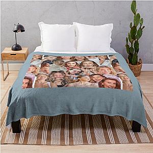 Millie Bobby Brown by Stasii Throw Blanket