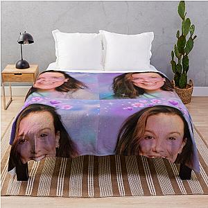 Millie Brown Throw Blanket