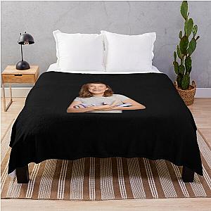 Millie Bobby Brown Sticker Throw Blanket