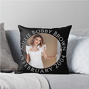 Millie Bobby Brown 19 February 2004 Throw Pillow
