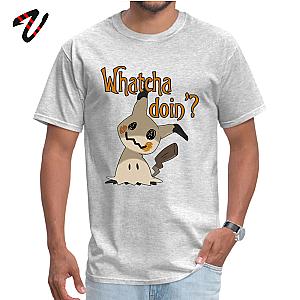 Whatcha Doin Mimikyu Cute Character Slim Fit Men T-Shirt