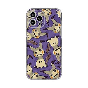 Pokemon Cartoon Mimikyu Purple Phone Case For iPhone