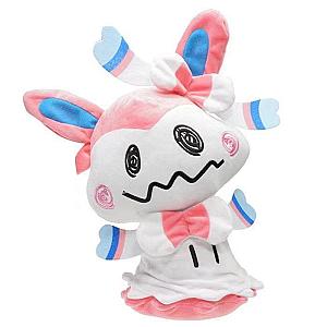 15-26cm Pink Mimi Sylveon Mimikyu Pokémon Stuffed Toys Plush
