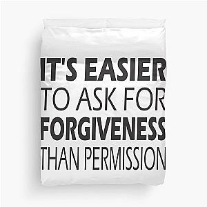 Mindhunter - It's easier to ask for forgiveness than permission Duvet Cover