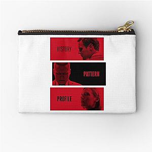 History. Pattern. Profile - Mindhunter Zipper Pouch