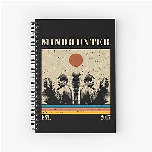 Retro Mindhunter Spiral Notebook