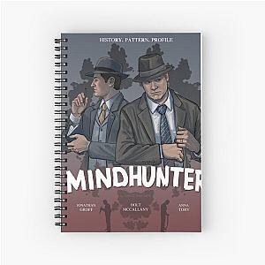 Mindhunter in 1940s Spiral Notebook