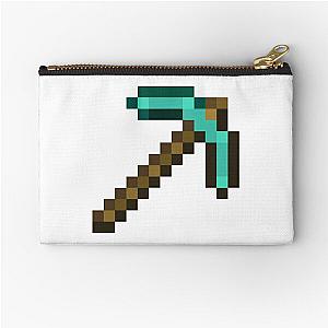 Minecraft Diamond Pickaxe Zipper Pouch