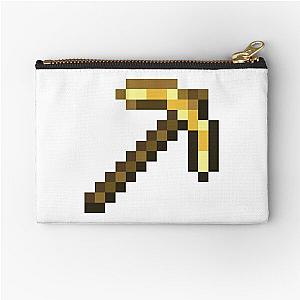 Minecraft Golden Pickaxe Zipper Pouch