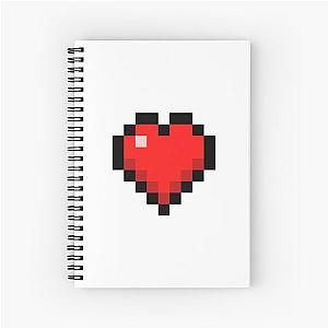 Minecraft Health Spiral Notebook