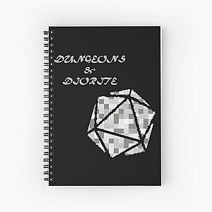 Dungeons and Diorite Spiral Notebook