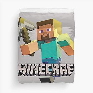 Minecraft Video Game Steve Duvet Cover