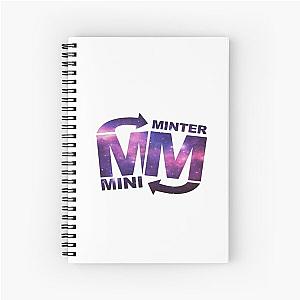 MiniMinter Galaxy Logo Spiral Notebook
