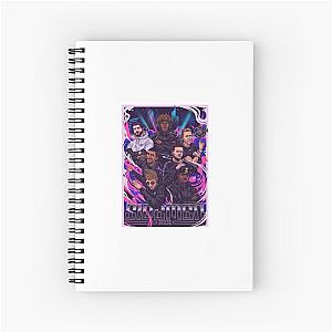 Sidemen KSI W2S MINIMINTER VIKKSTAR ZERKAA TBJZL Spiral Notebook
