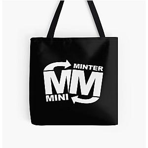 Miniminter Simon Minter Black and White Tote Bag