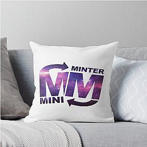 MiniMinter Galaxy Logo Throw Pillow