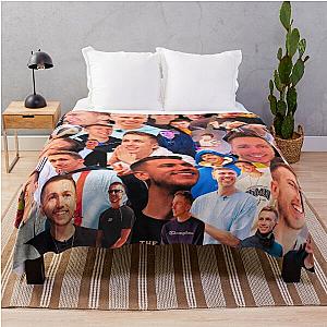 Miniminter Collage Throw Blanket