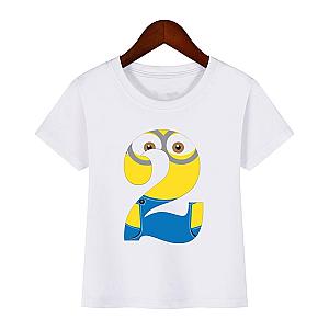 Minion 1 To 9 T Shirt