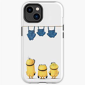 Minions Cases - Three Funny Naked Minions Iphone Tough Case RB2709