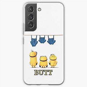 Minions Cases - Three Funny Naked Minions Samsung Galaxy Soft Case RB2709