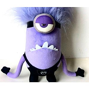 Despicable Me The Same Purple Little Yellow Man Plush Doll Fun Cute Anime Plush Toys Children STuffed Birthday Gifts